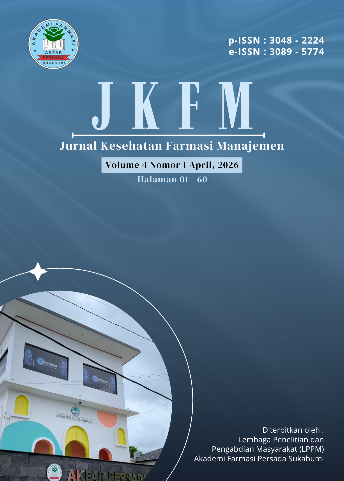					View Vol. 4 No. 1 (2026): JURNAL KESEHATAN FARMASI MANAJEMEN
				